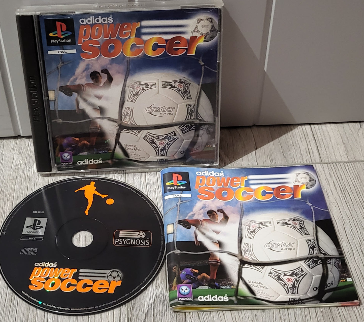 Adidas Power Soccer Black Label Sony Playstation 1 (PS1)