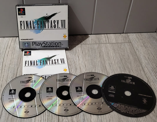 Final Fantasy VII with Final Fantasy VIII Demo Sony Playstation 1 (PS1) Game