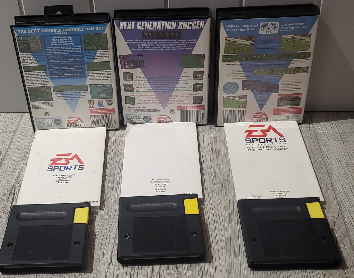 FIFA International, 95 & 96 Sega Mega Drive Game Bundle