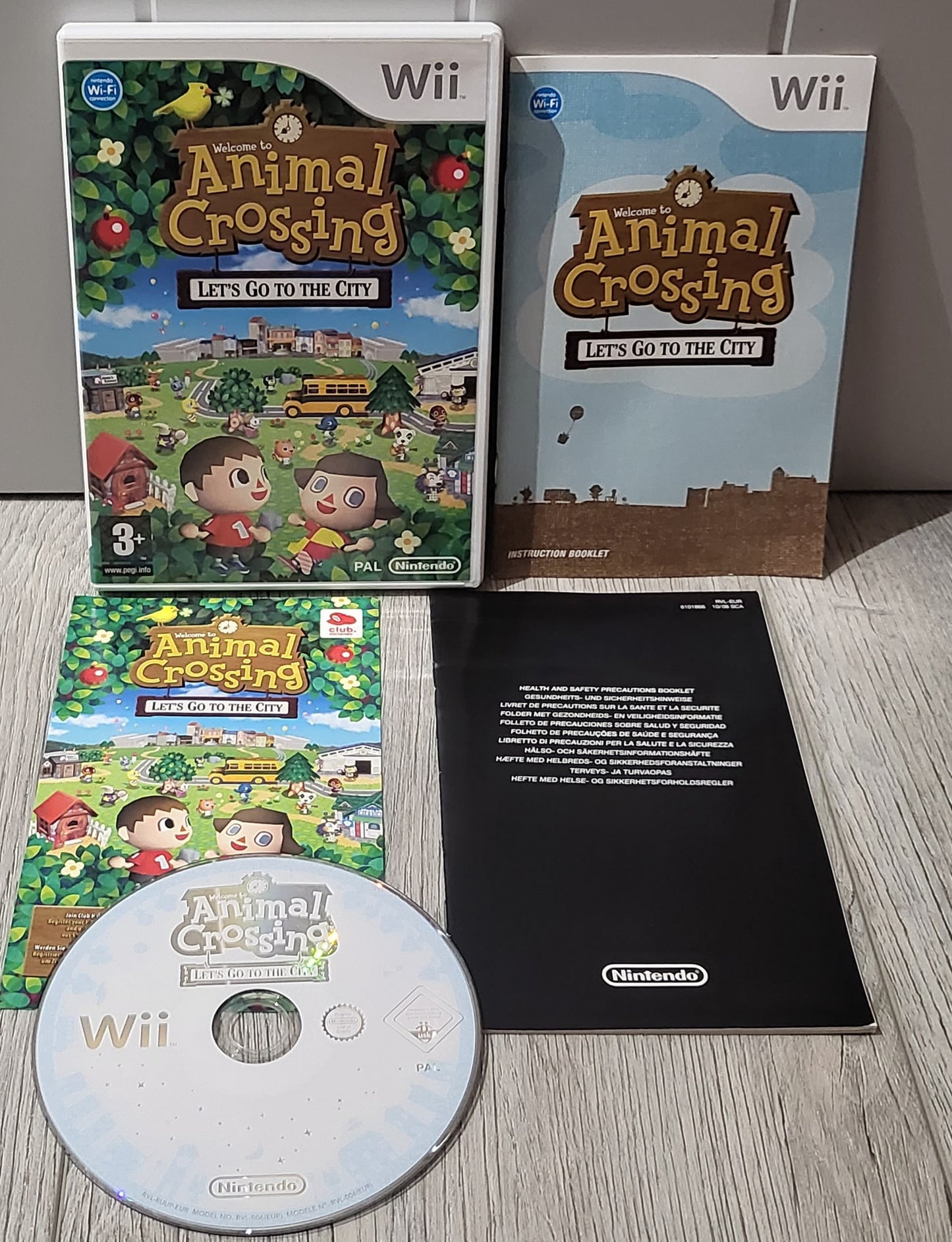 Animal Crossing: Lets go to the city Nintendo Wii Game