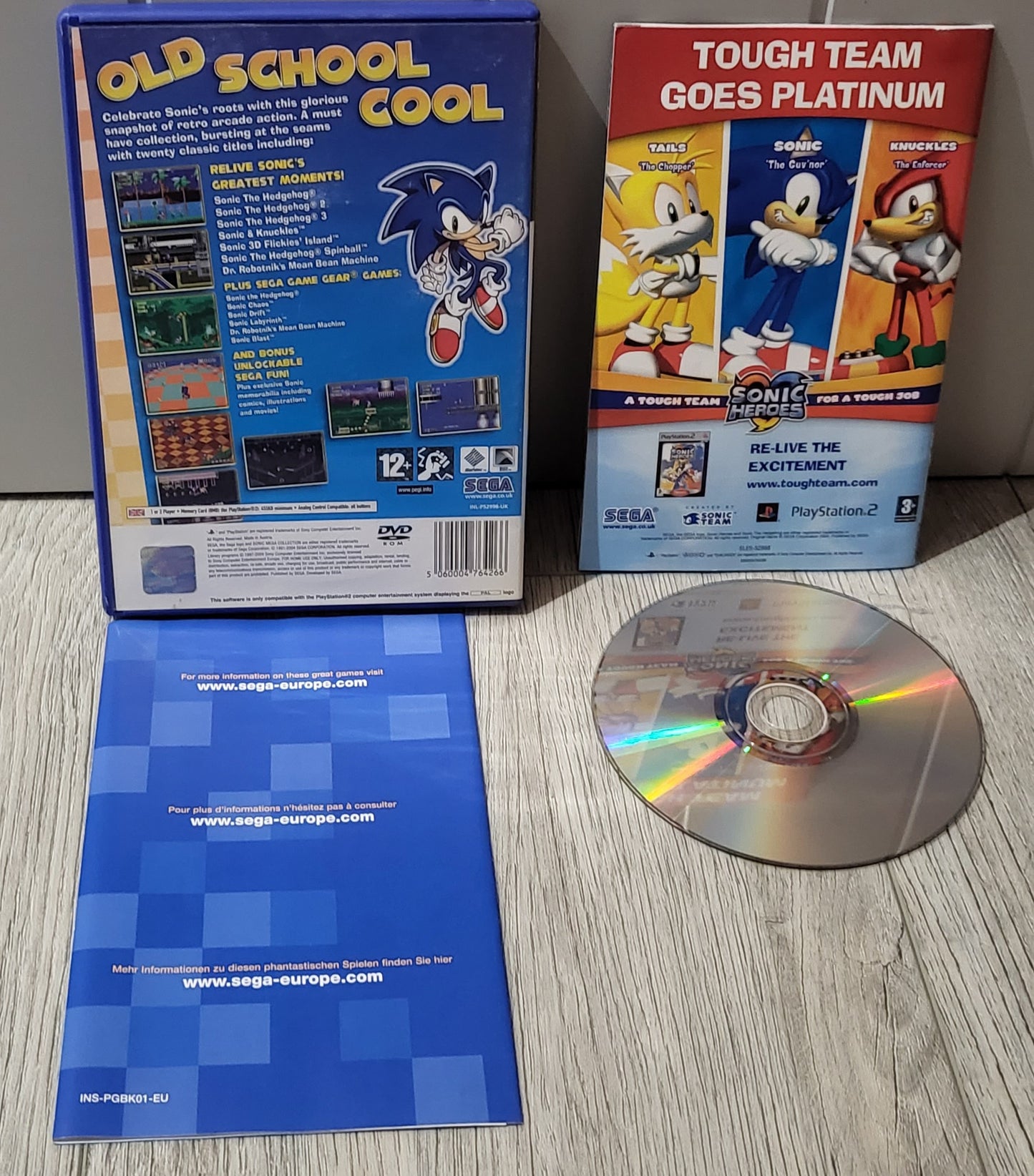 Sonic Mega Collection Plus Black Label Sony Playstation 2 (PS2) Game