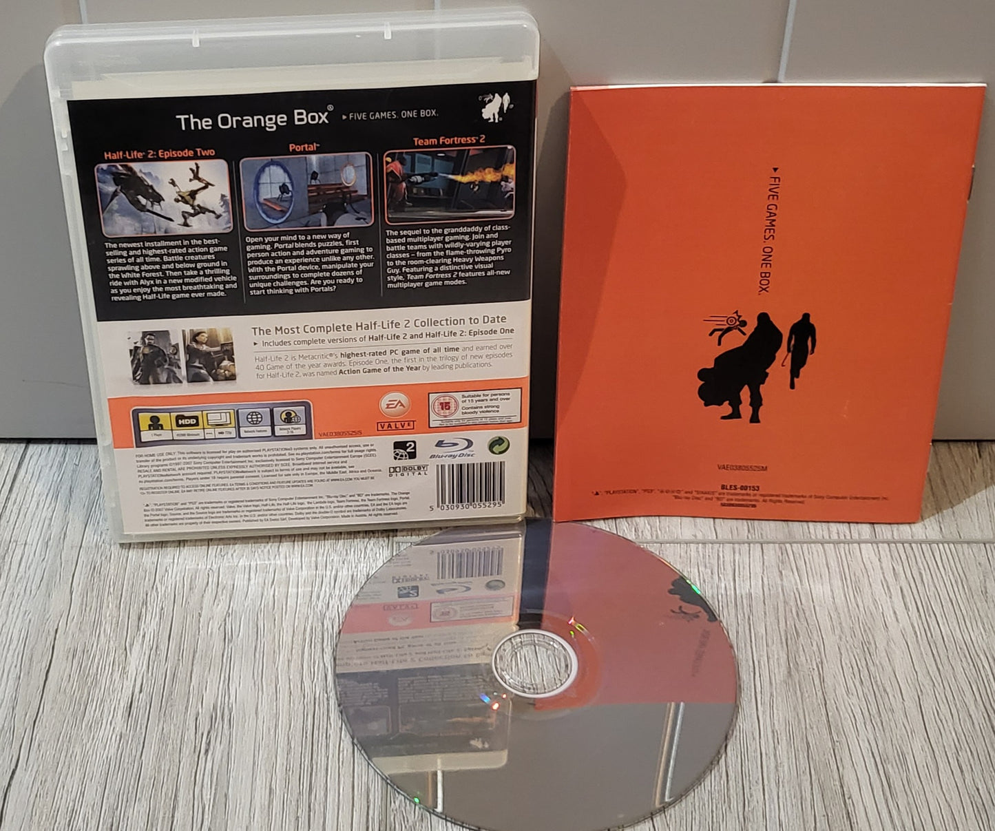 The Orange Box Sony Playstation 3 (PS3) Game
