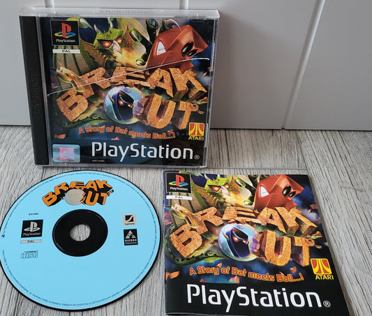 Break Out Sony Playstation 1 (PS1) Game