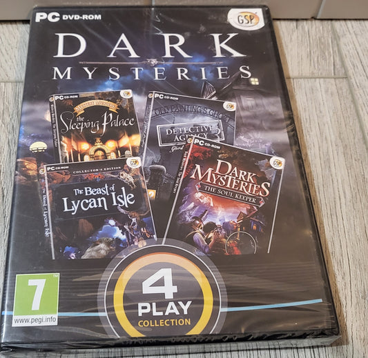 Brand New and Sealed Dark Mysteries 4 Play Collection PC