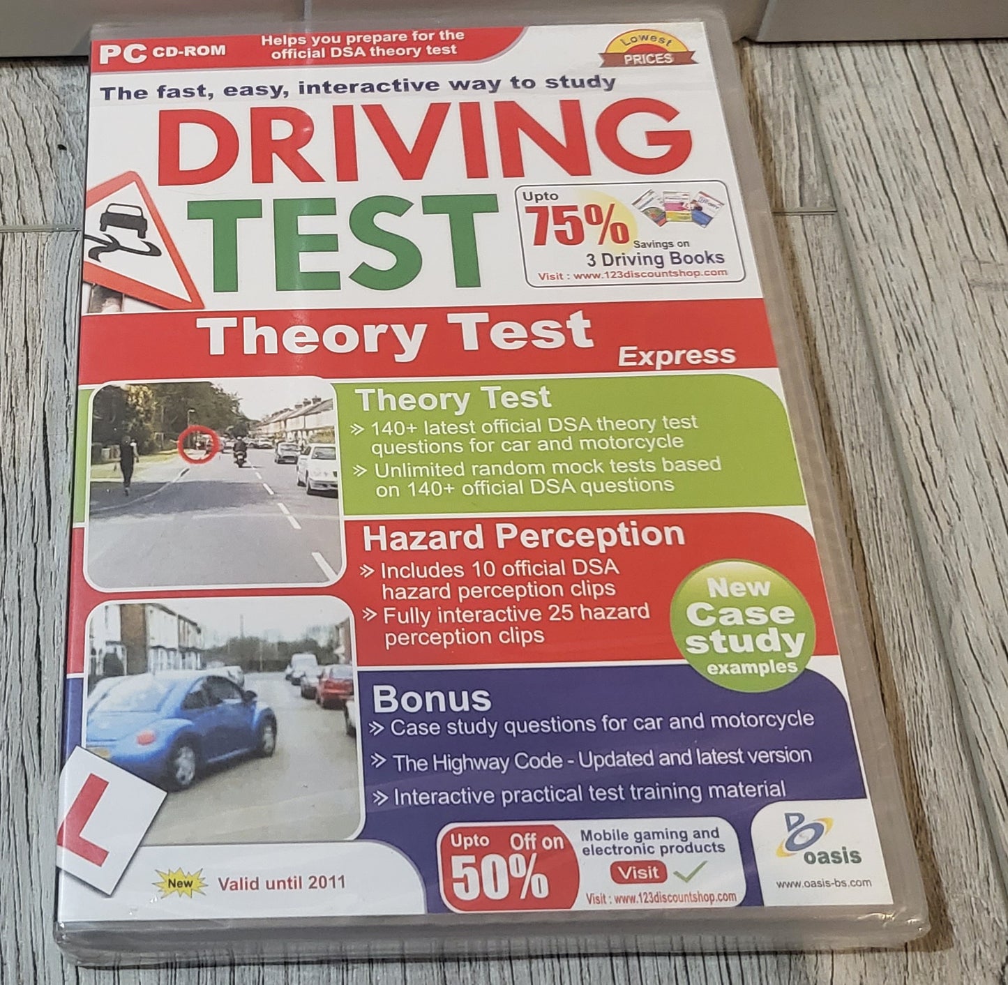 Brand New and Sealed Driving Test Theory Test Express Valid Until 2011 PC