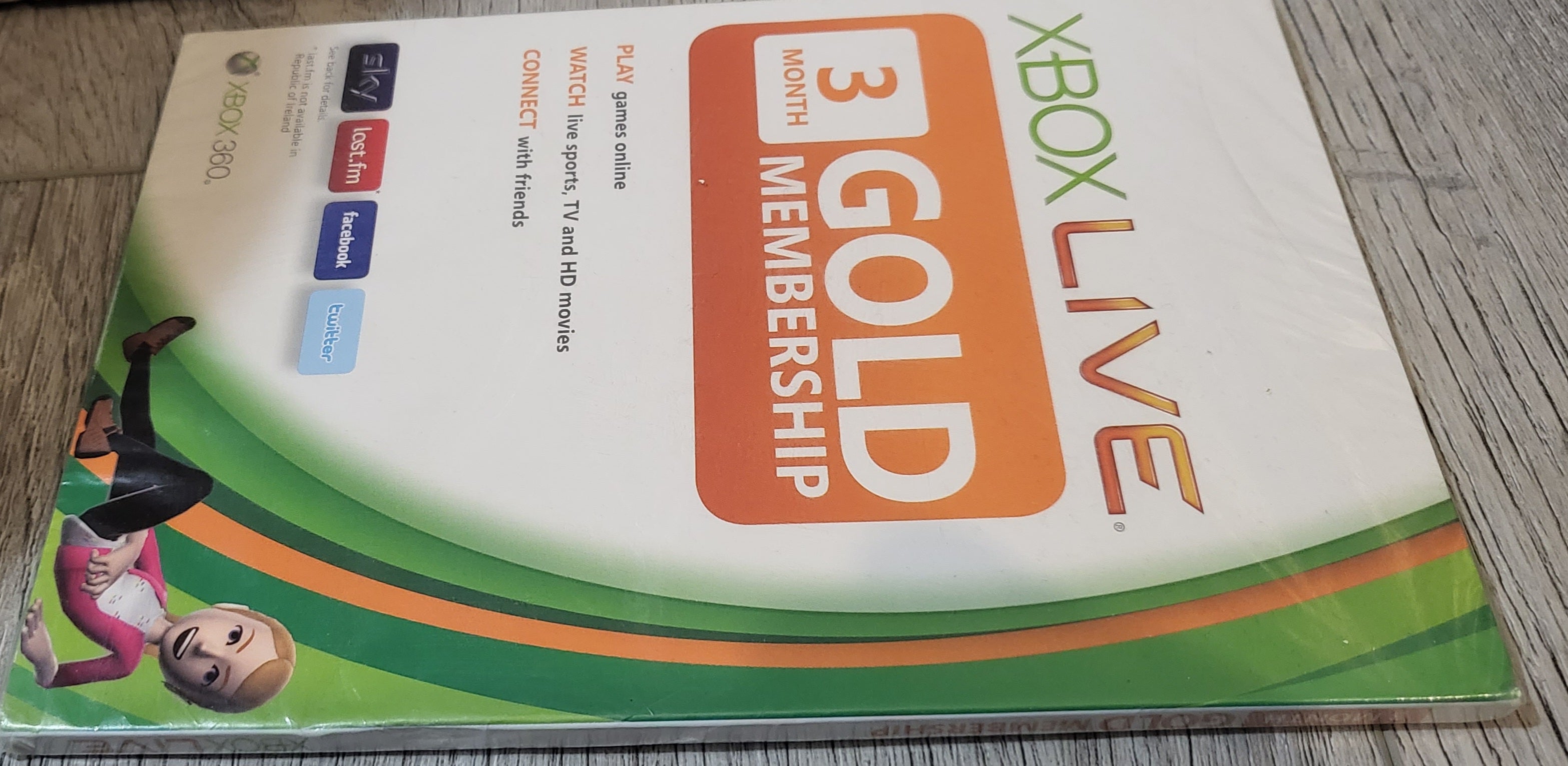 Xbox live 3 clearance month gold