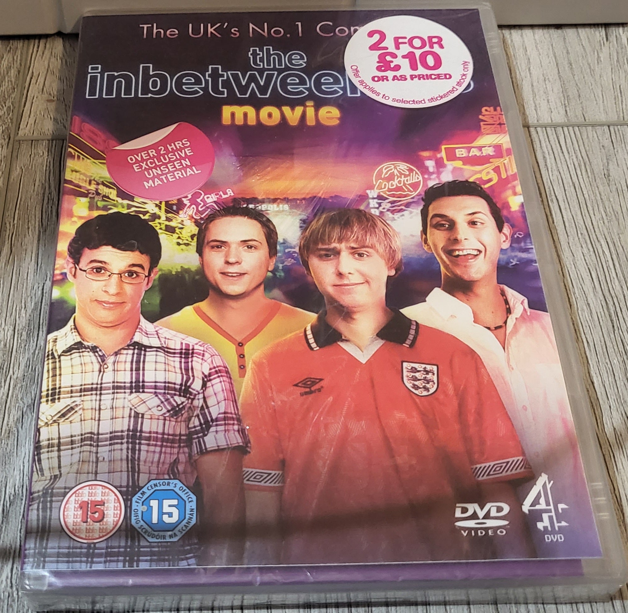 Brand New and Sealed The Inbetweeners Movie DVD Retro Gamer Heaven