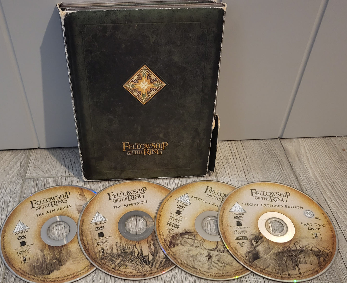 Lord of the Rings the Fellowship of the Ring Extended Edition DVD