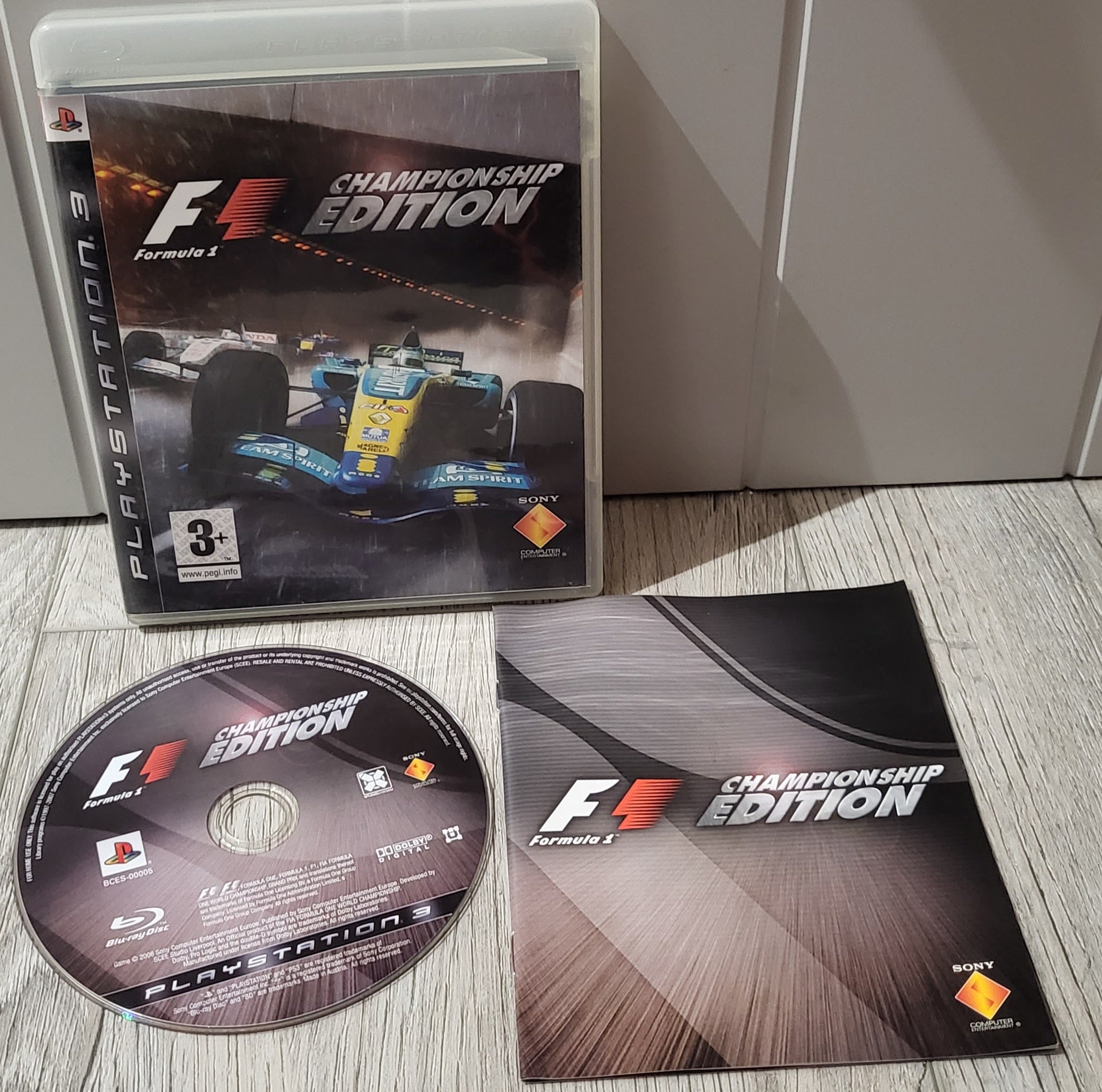 F1 Formula One Championship Edition Sony Playstation (PS3) – Retro Gamer  Heaven