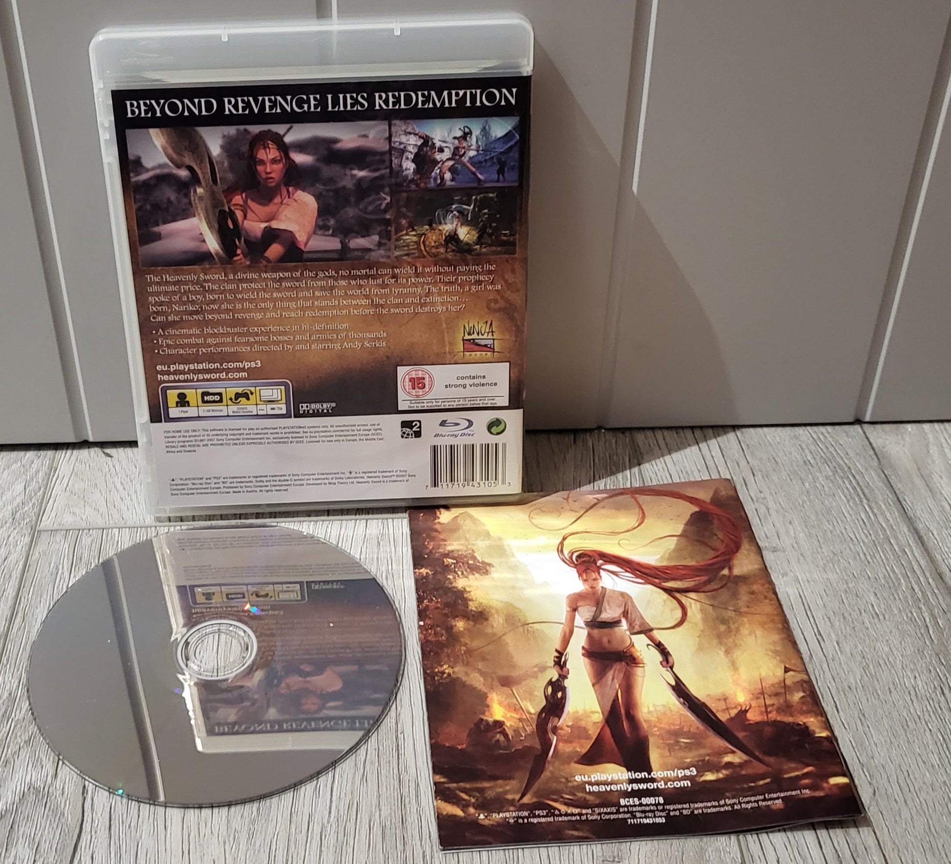 Heavenly Sword Sony Playstation 3 (PS3) Game – Retro Gamer Heaven