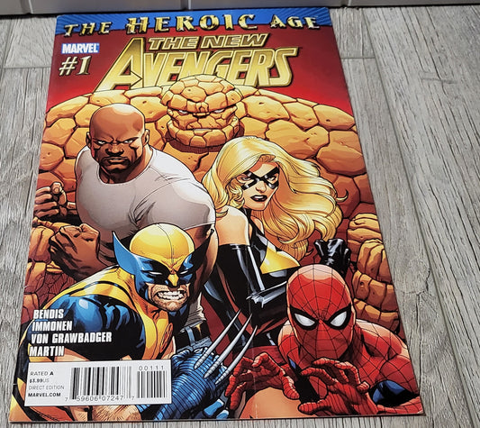 The New Avengers Comic Book 1