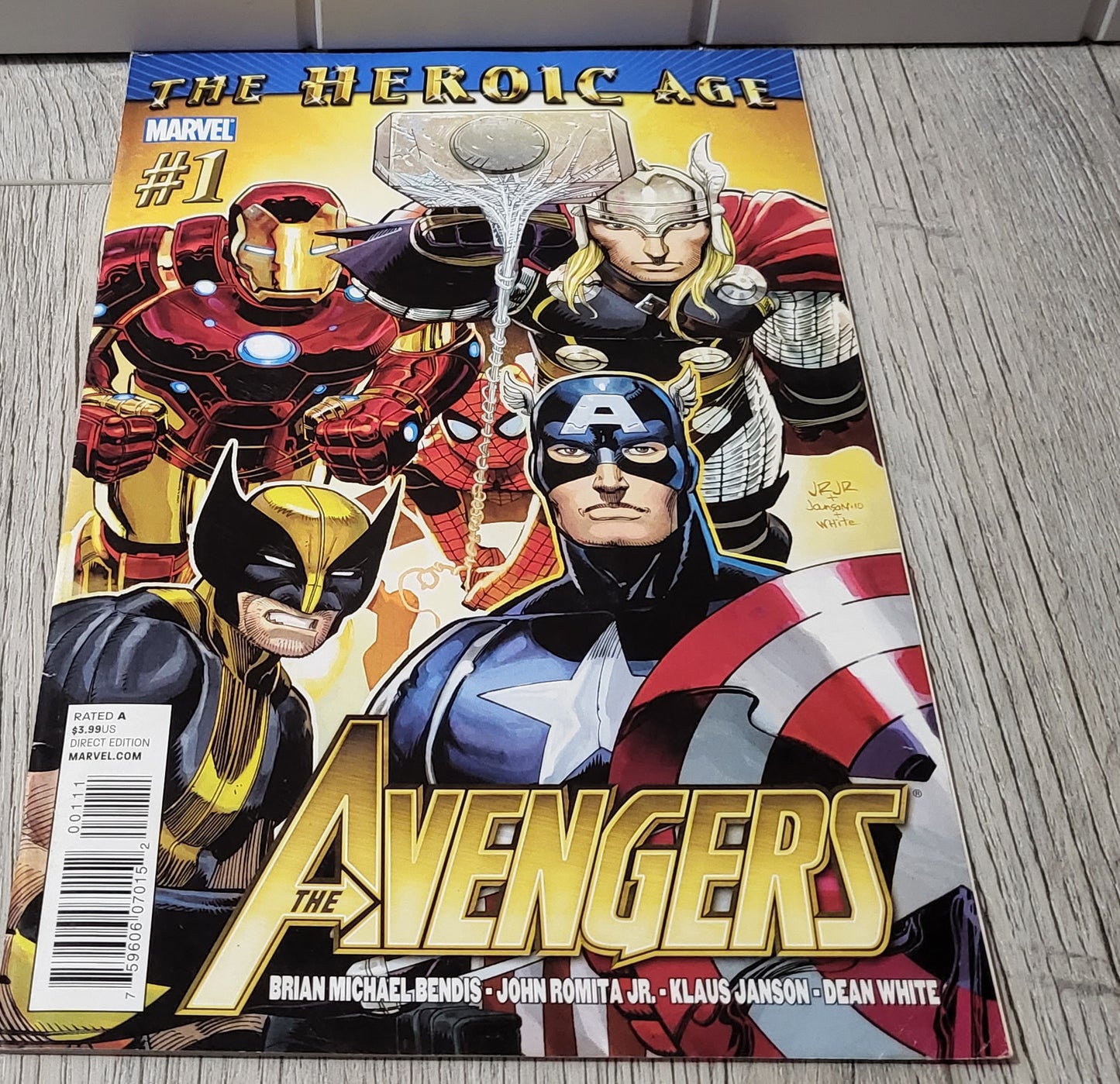 The Heroic Age The Avengers Comic Book 1