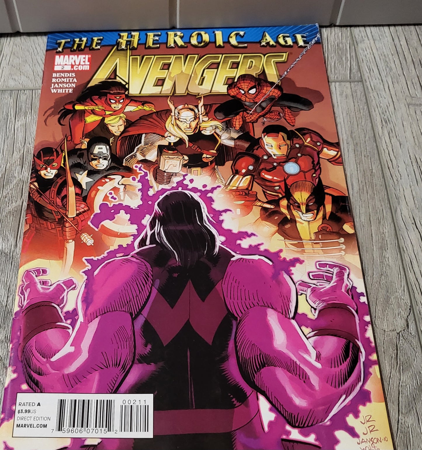 The Heroic Age Avengers Comic Book 2