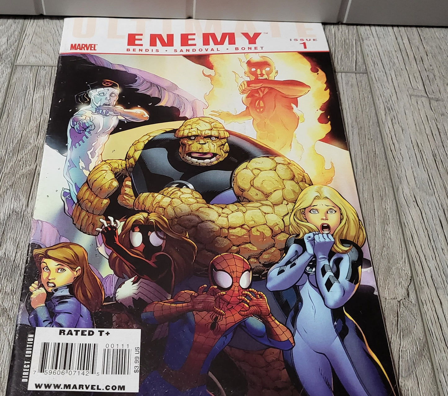 Enemy Comic Book 1