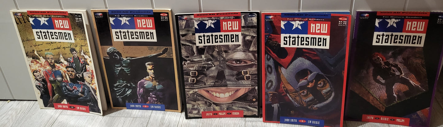 New Statesmen Comics 1 - 5