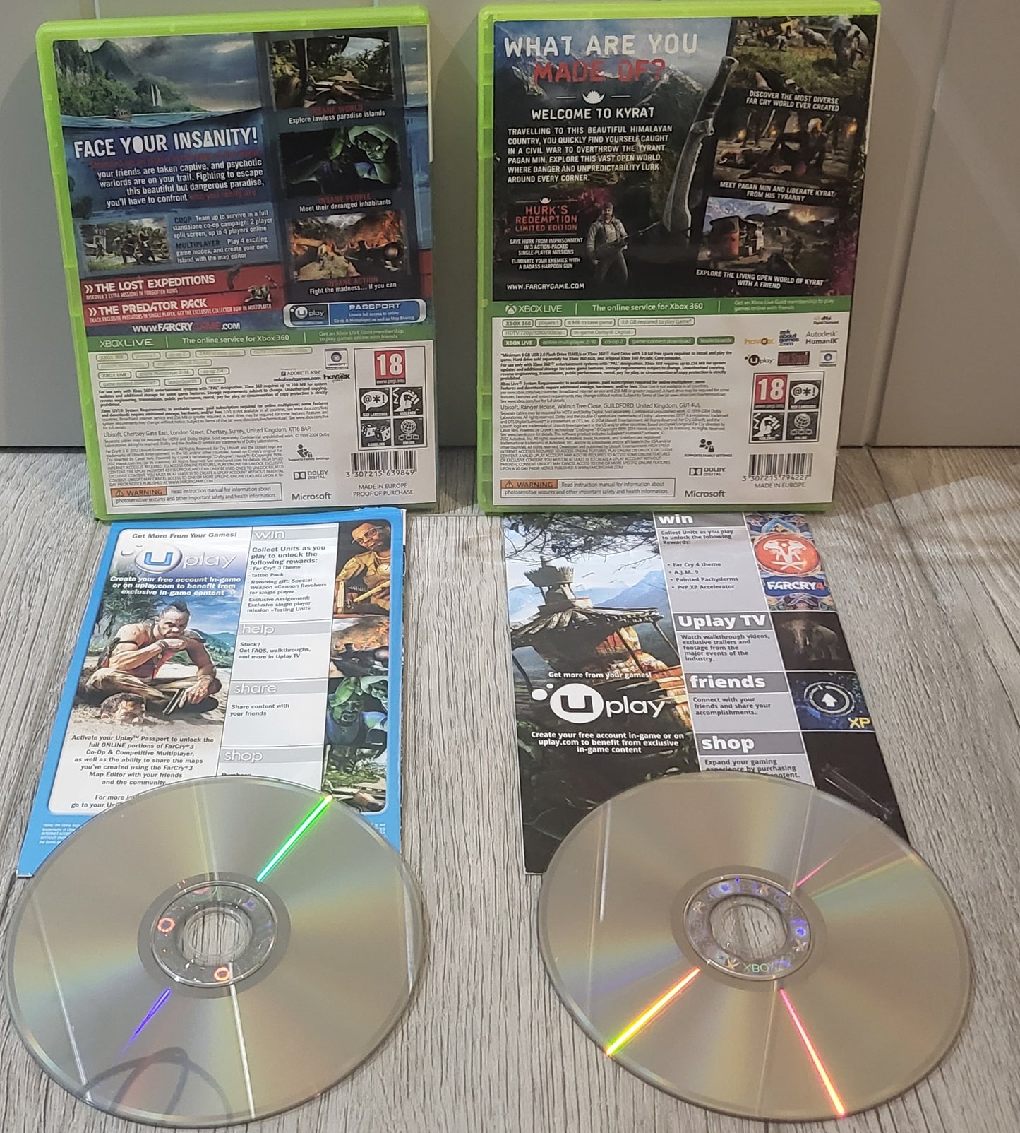 Far Cry 3 & 4 Microsoft Xbox 360