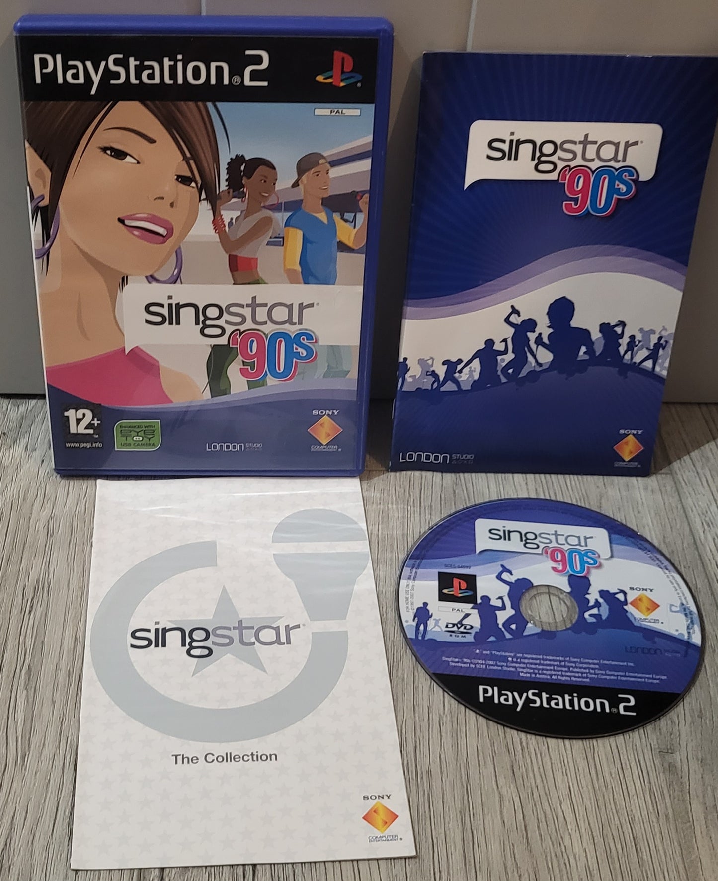 Singstar 90's Sony Playstation 2 (PS2) Game