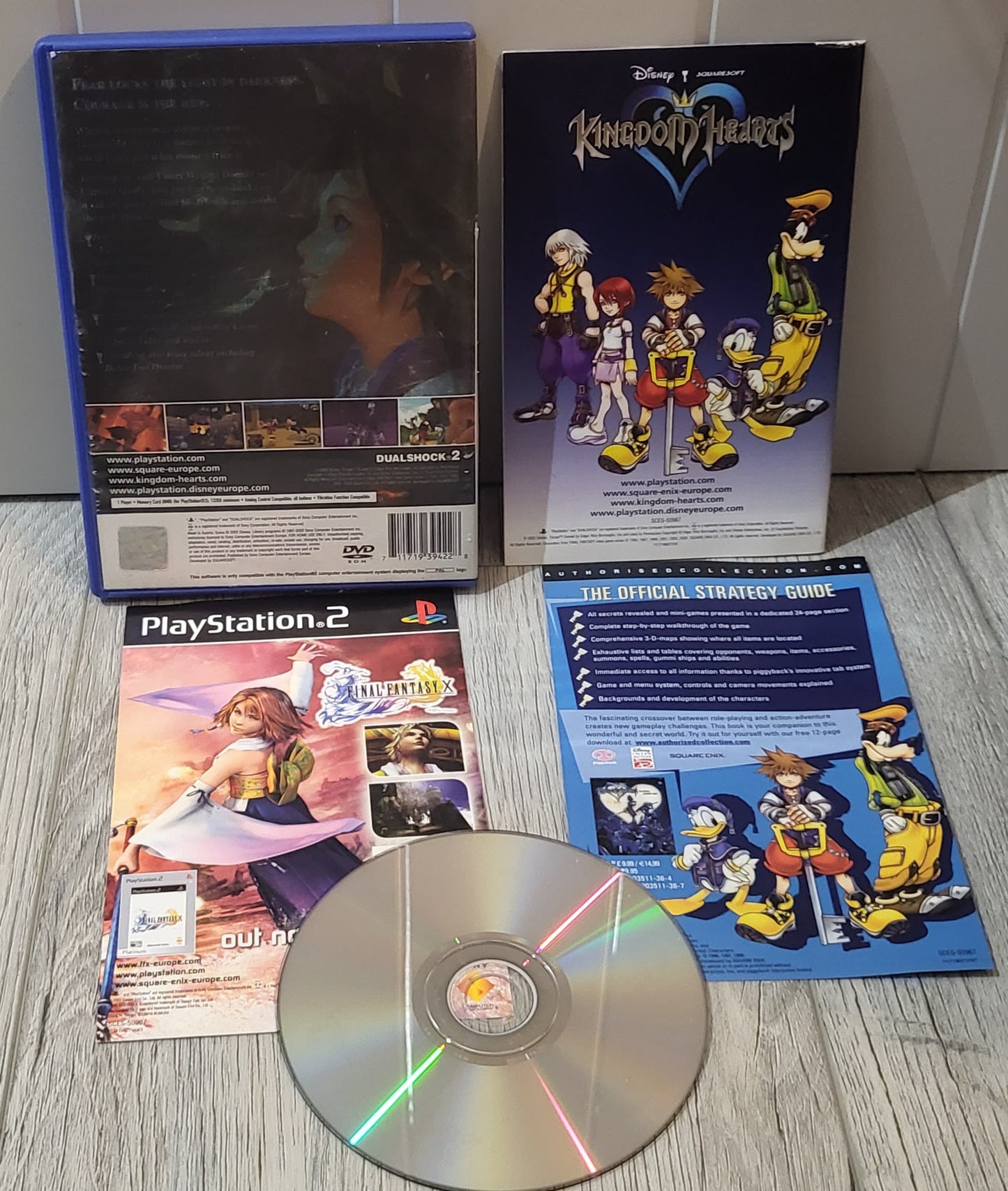Kingdom Hearts Black Label Sony Playstation 2 (PS2) Game