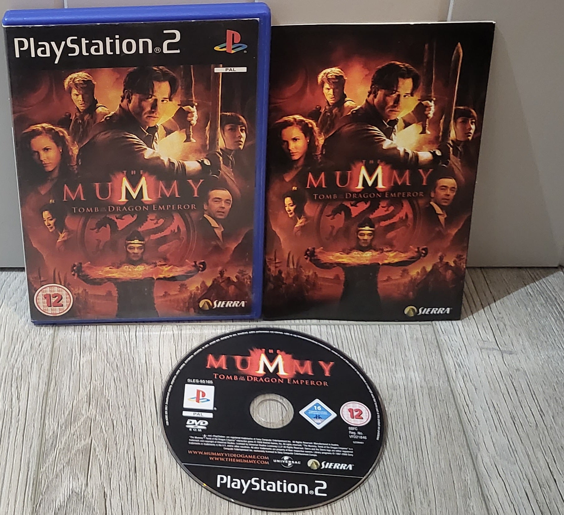 The Mummy Tomb of the Dragon Emperor Sony Playstation 2 (PS2) Game ...