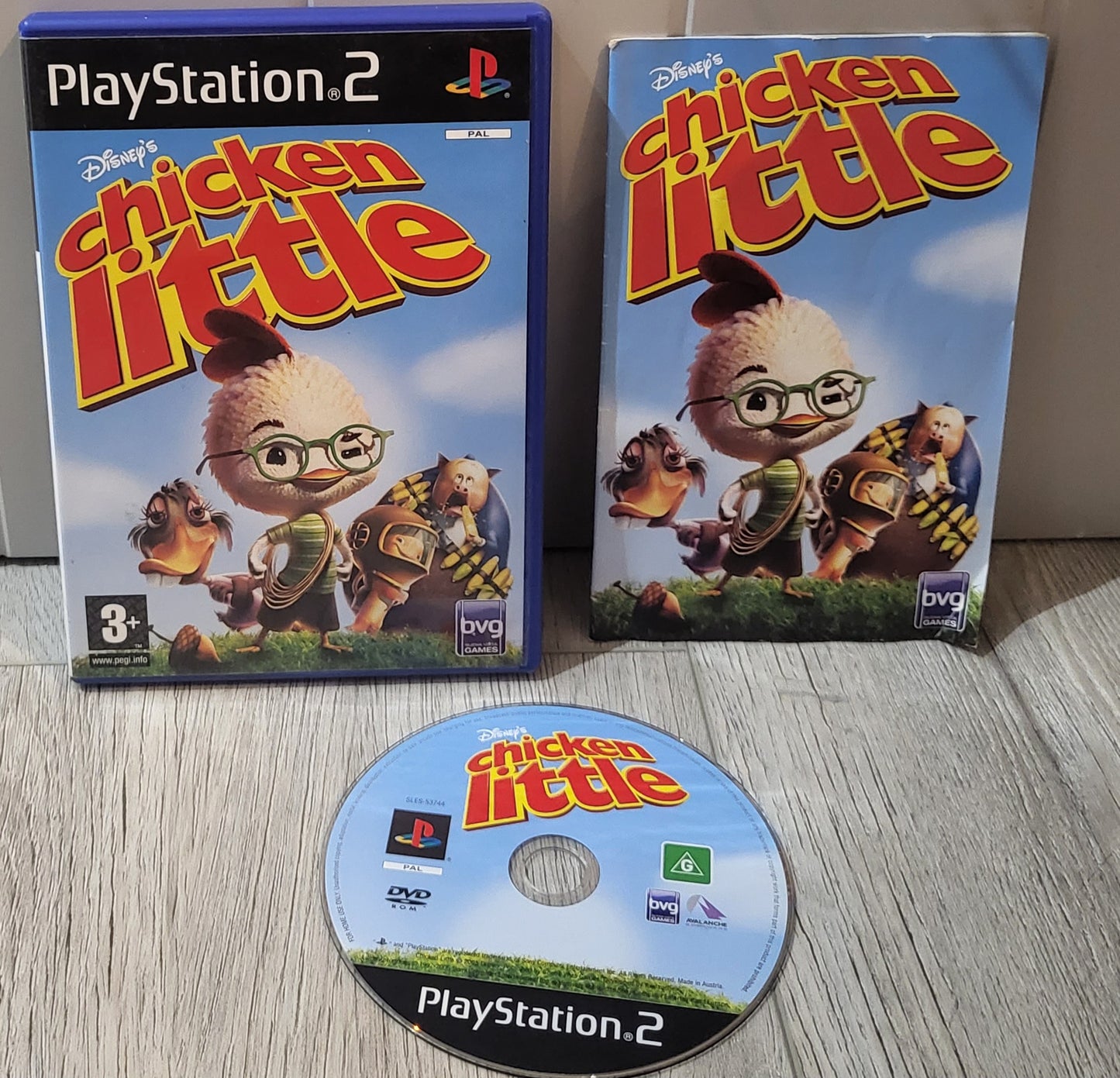 Chicken Little Sony Playstation 2 (PS2) Game