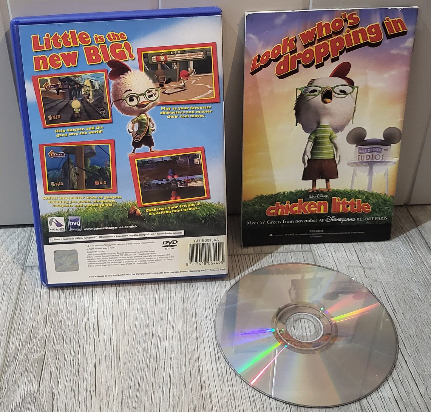 Chicken Little Sony Playstation 2 (PS2) Game