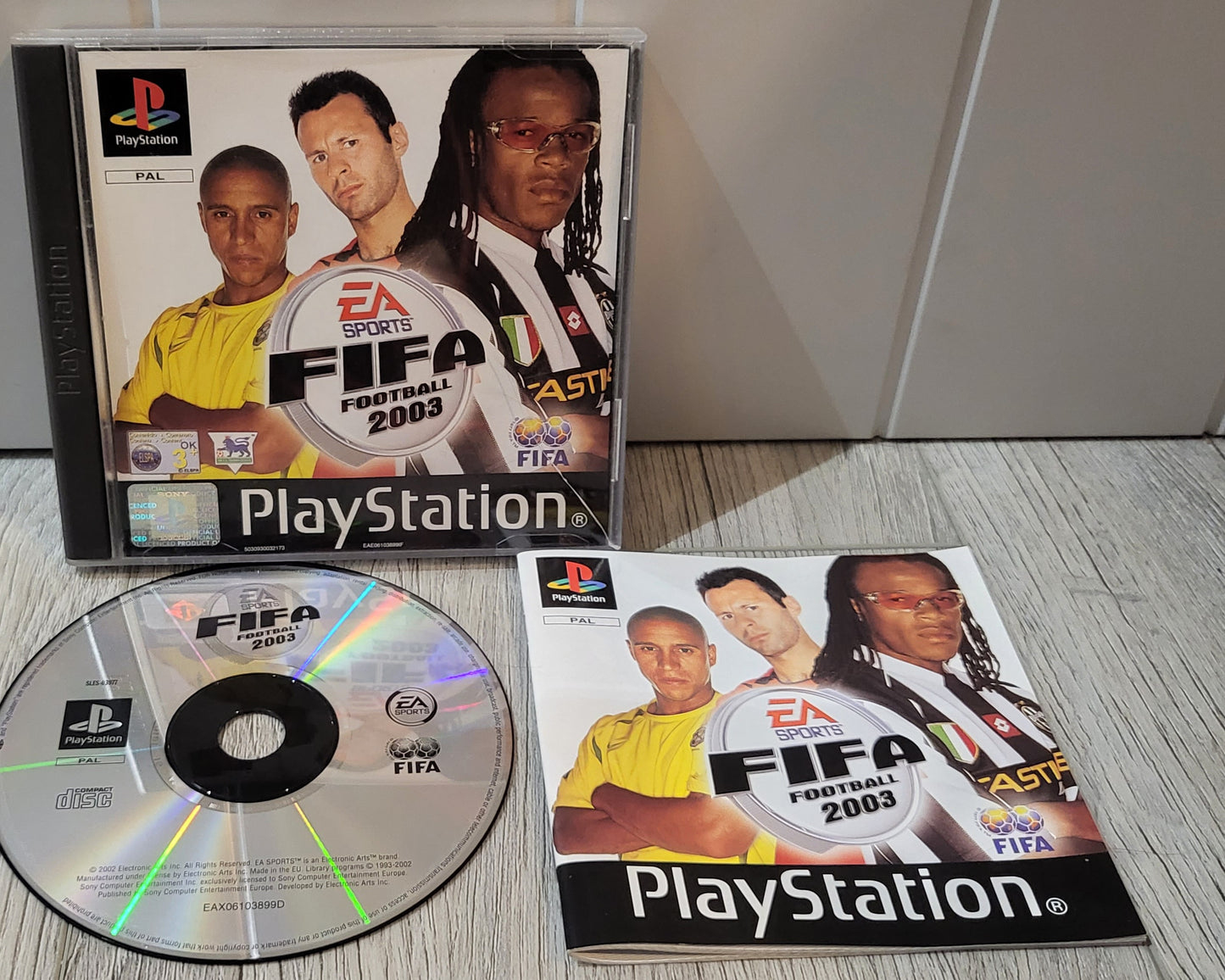 FIFA 2003 Sony Playstation 1 (PS1) Game