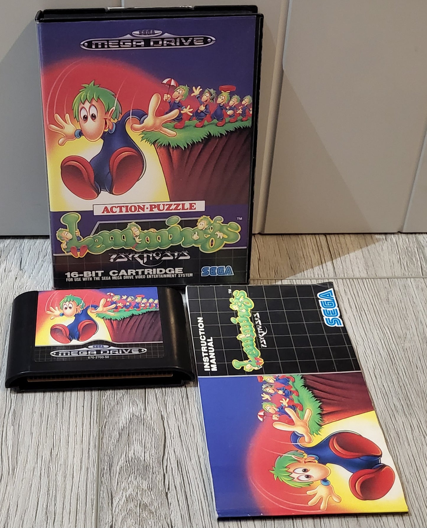 Lemmings Sega Mega Drive Game