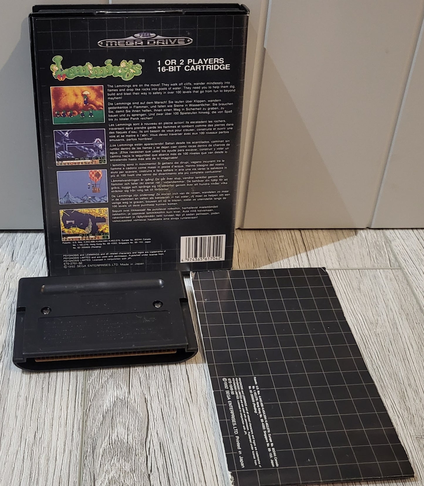 Lemmings Sega Mega Drive Game