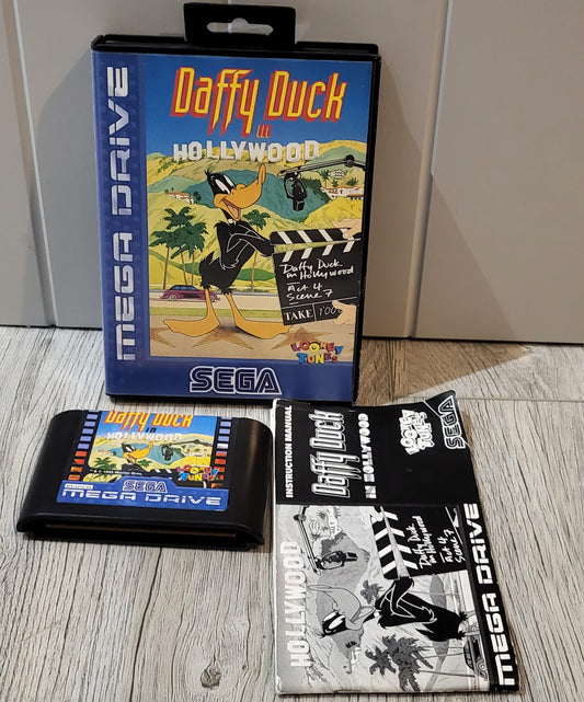 Daffy Duck in Hollywood Sega Mega Drive Game