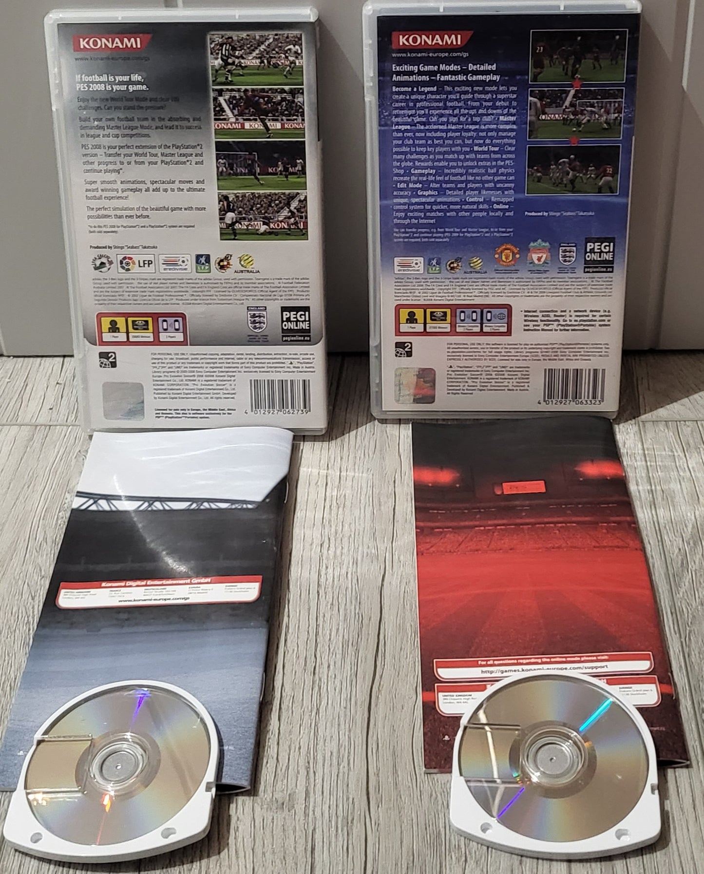 PES Pro Evolution Soccer 2008 - 2009 Sony PSP