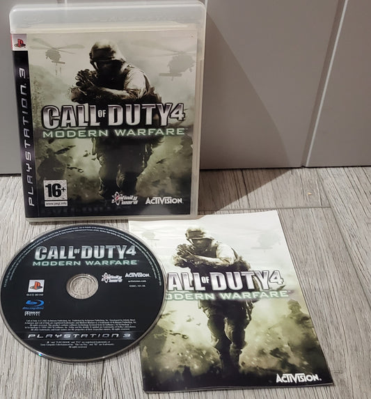 Call of Duty 4 Modern Warfare Sony Playstation 3 (PS3)