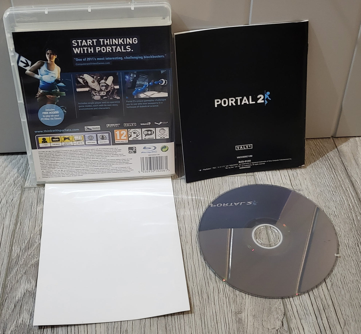 Portal 2 Sony Playstation 3 (PS3) Game