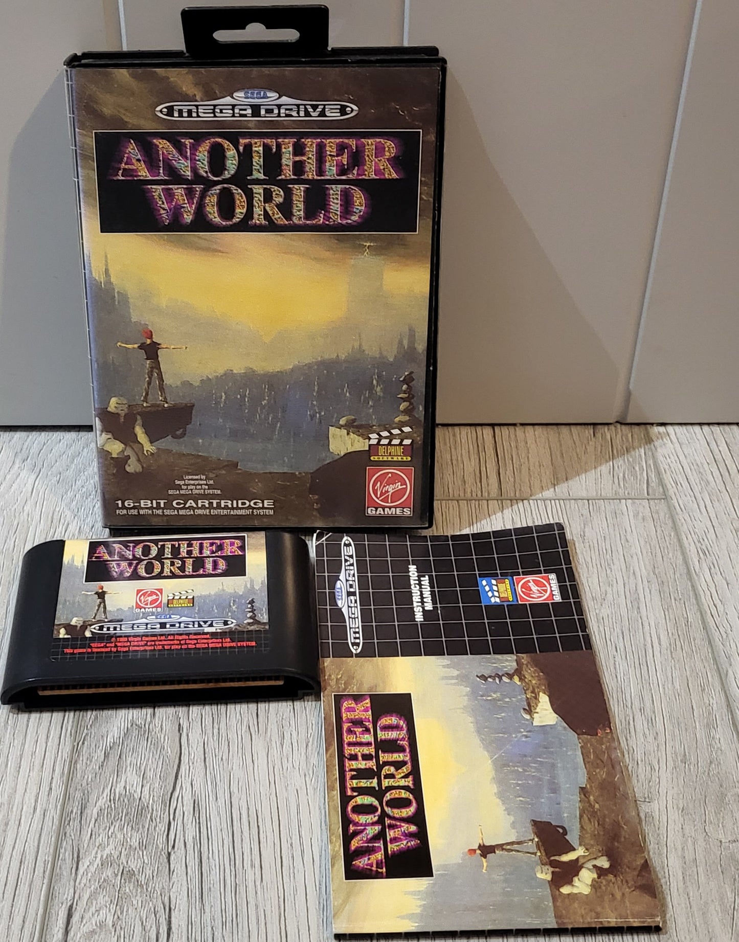 Another World Sega Mega Drive Game