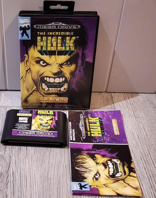 The Incredible Hulk Sega Mega Drive Game