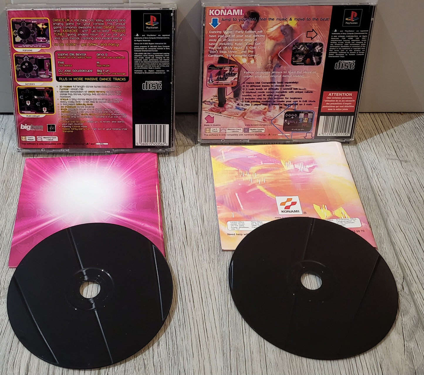 Dance UK & Dancing Stage Party Sony Playstation 1 (PS1)