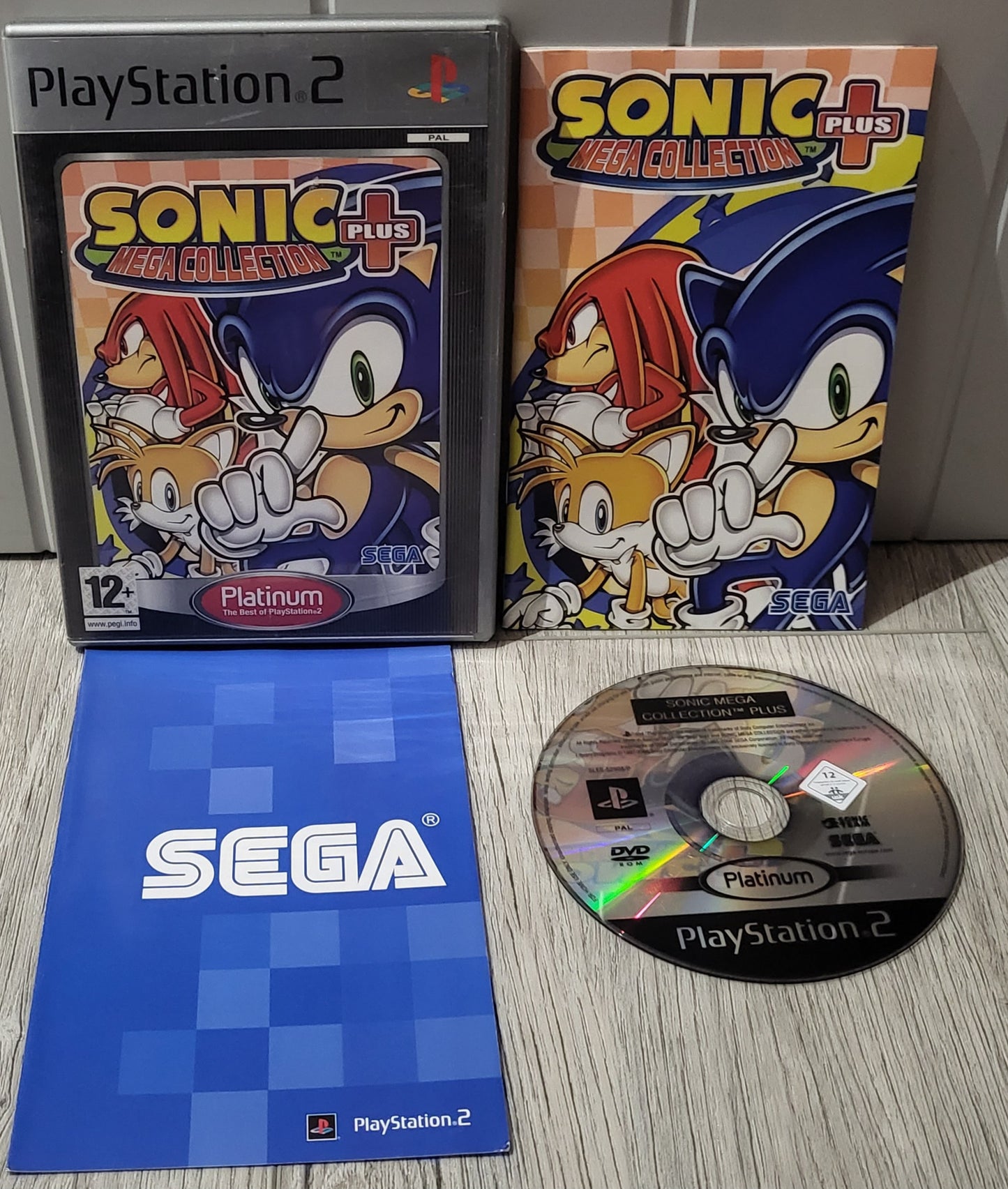 Sonic Mega Collection Plus Platinum Sony PlayStation 2 (PS2) Game