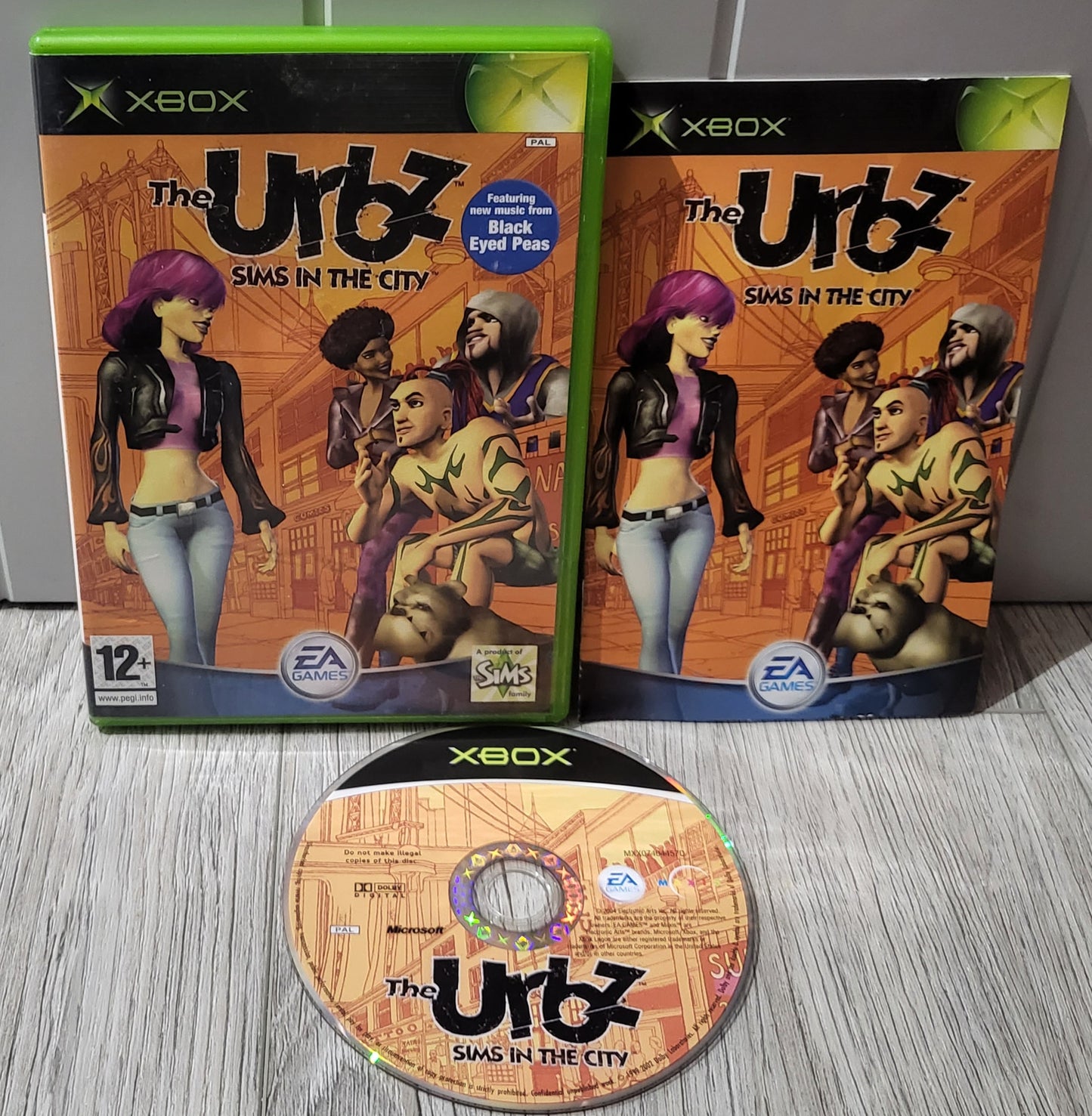 The Urbz Sims in the City Microsoft Xbox Game
