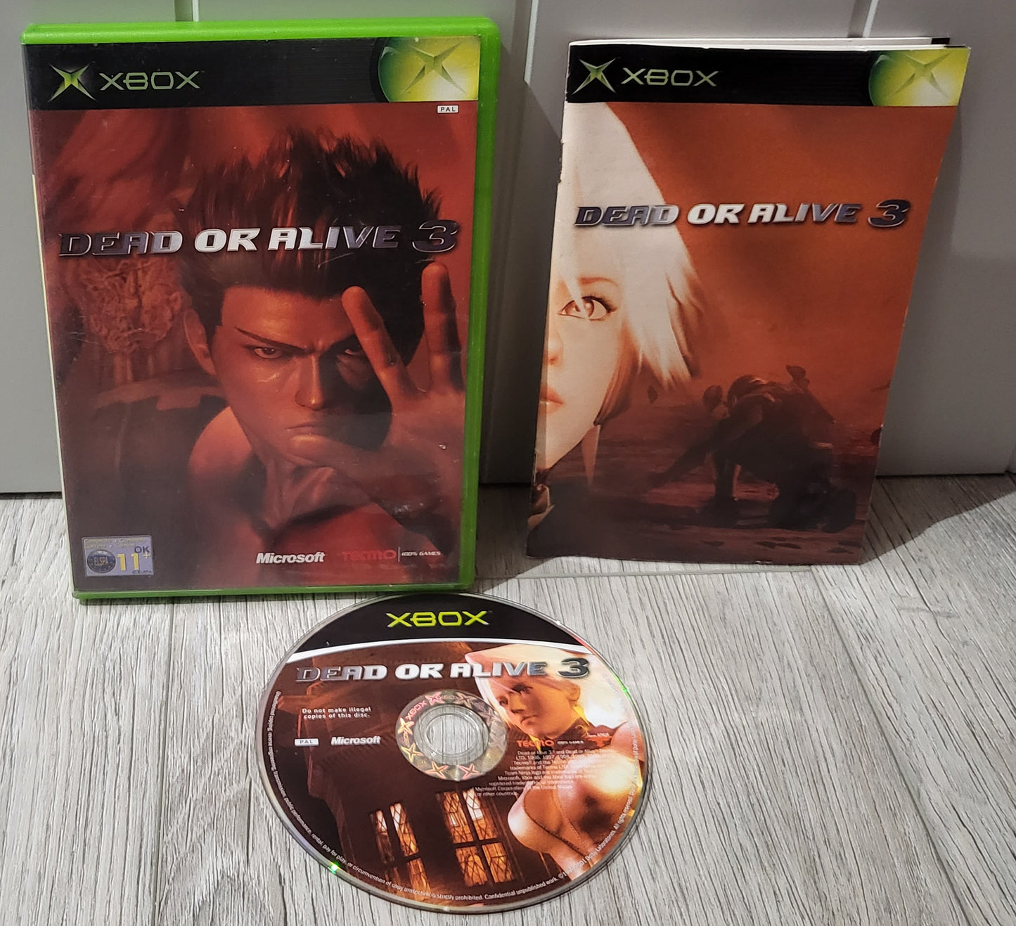 Dead or Alive 3 Black Label Microsoft Xbox Game