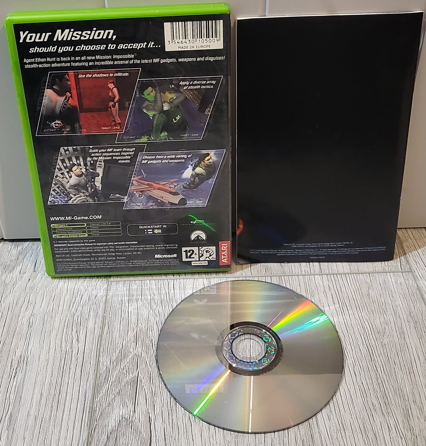 Mission Impossible Operation Surma Microsoft Xbox Game