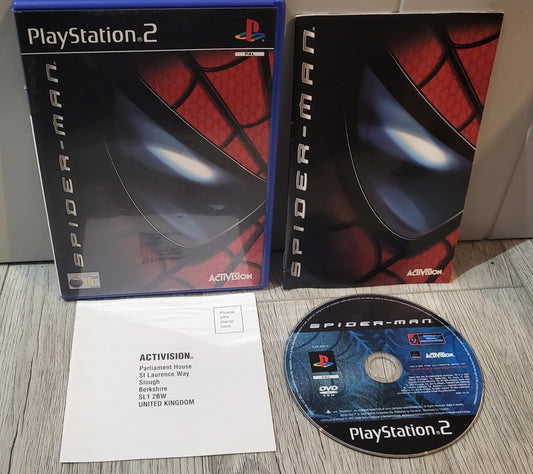 Spider-Man Black Label Sony Playstation 2 (PS2) Game