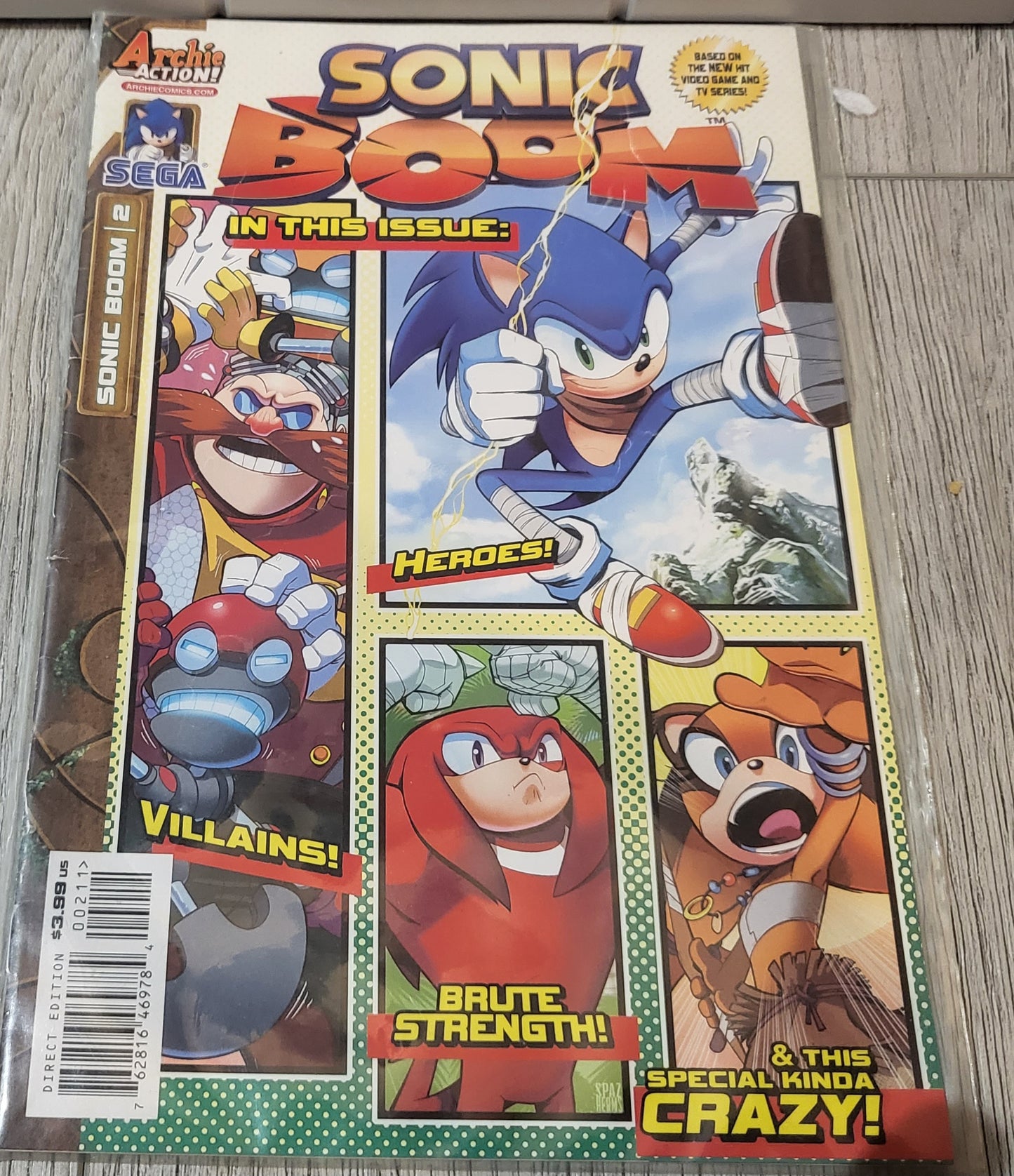 Sonic Boom Sega Comic number 2