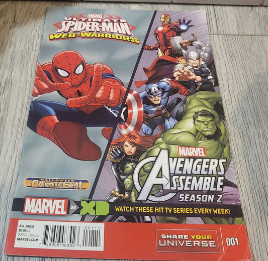 Ultimate Spider-Man Web Warriors Comic Issue 1