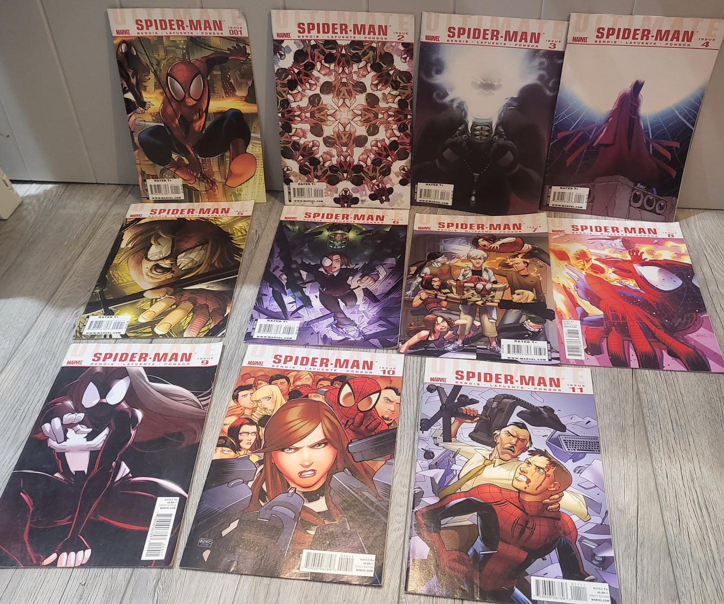 Ultimate Spider-Man Comics Issues 1-11