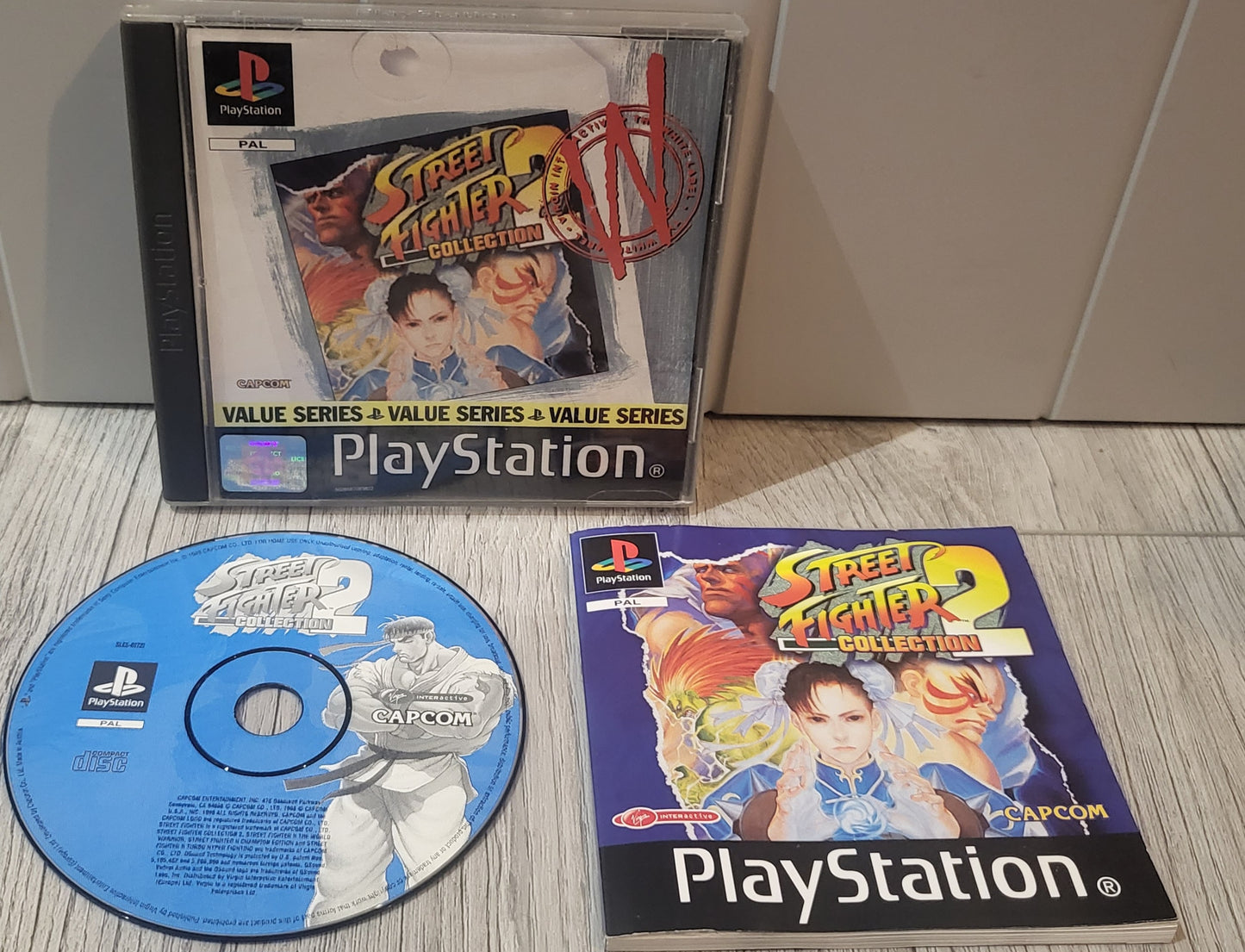 Street Fighter Collection 2 Sony Playstation 1 (PS1) Game