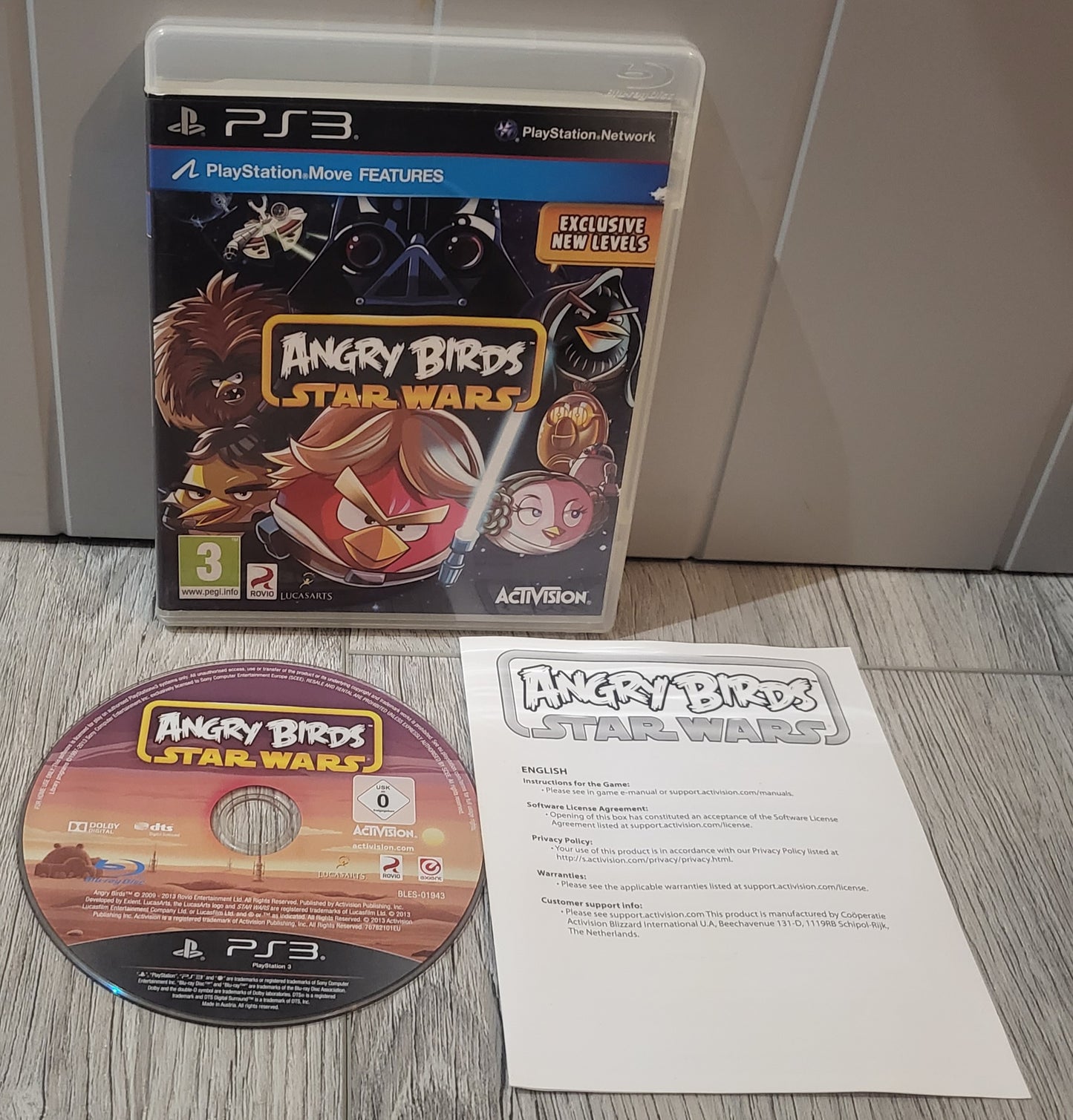 Angry Birds Star Wars Sony Playstation 3 (PS3)