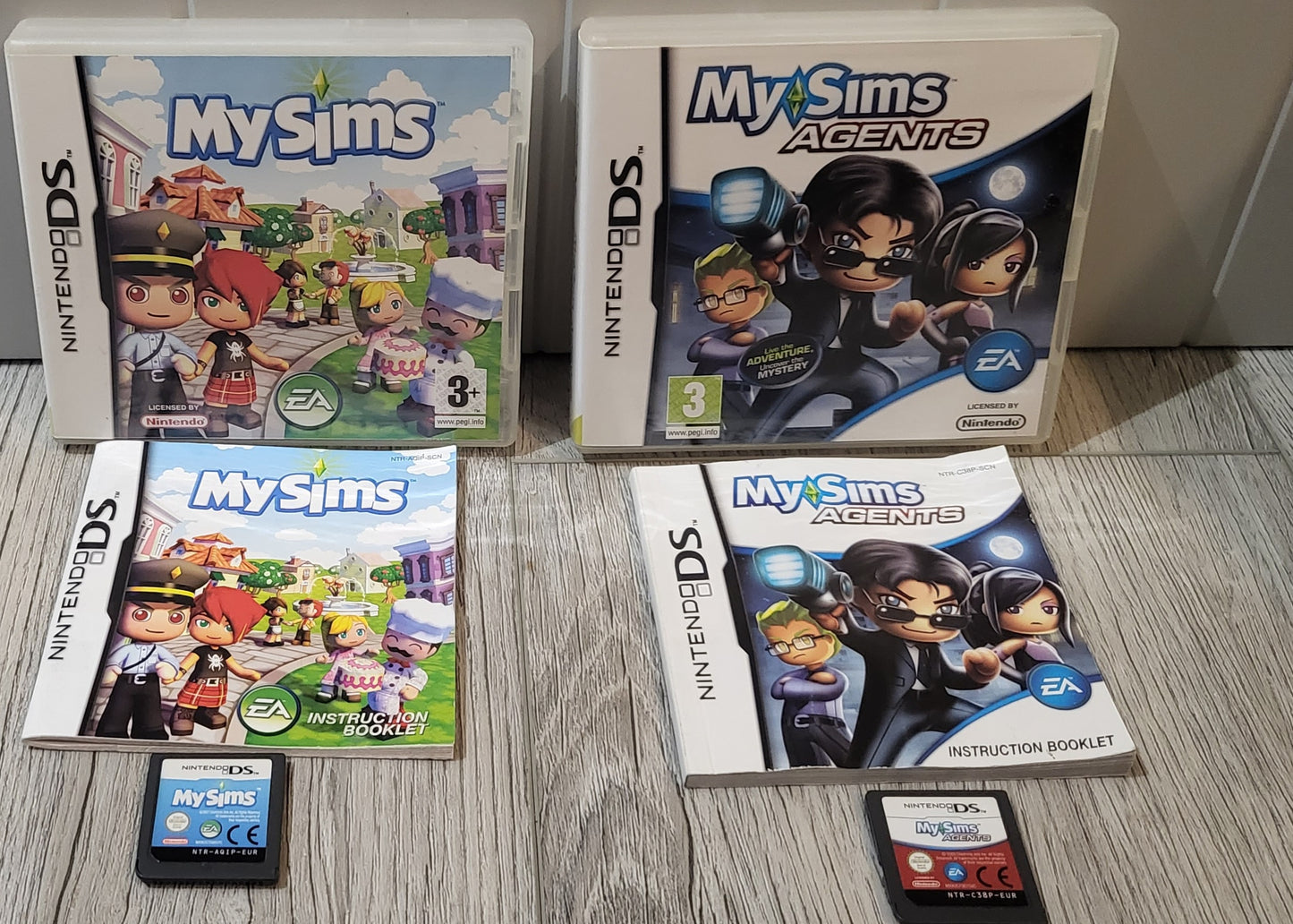 MySims  & MySims Agents Nintendo DS