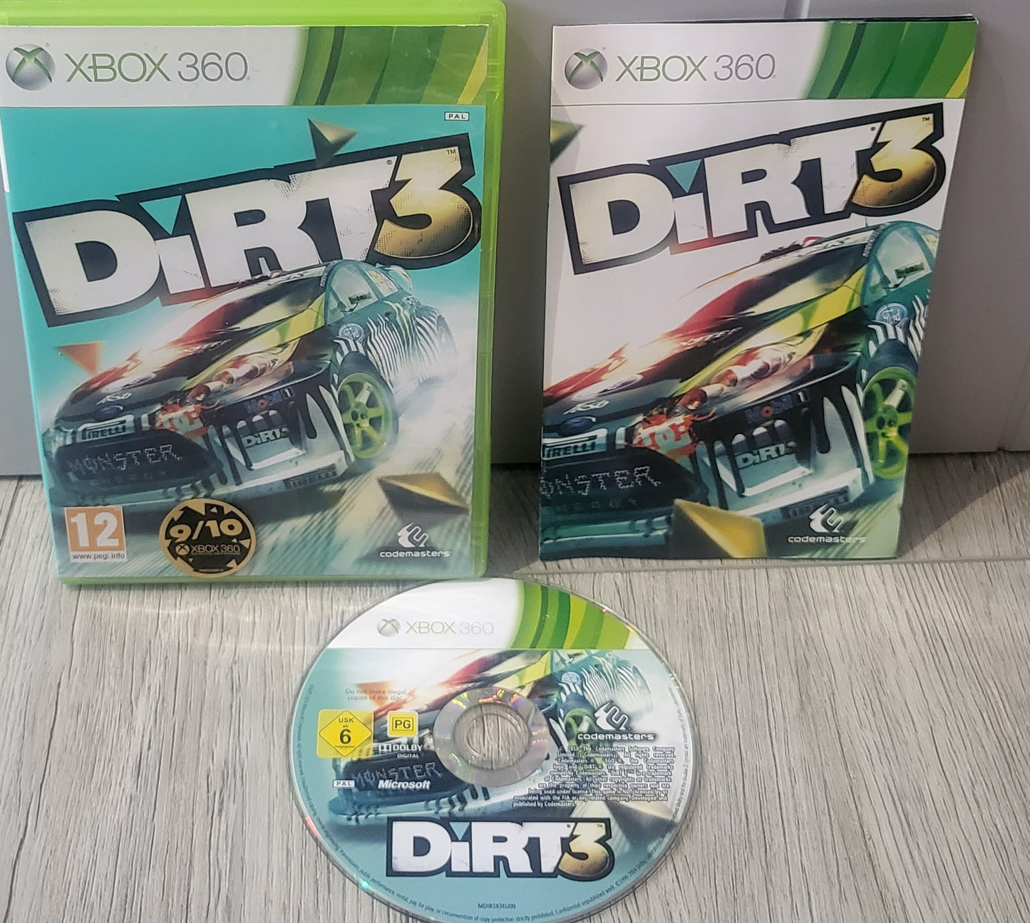 Dirt 3 Microsoft Xbox 360 Game