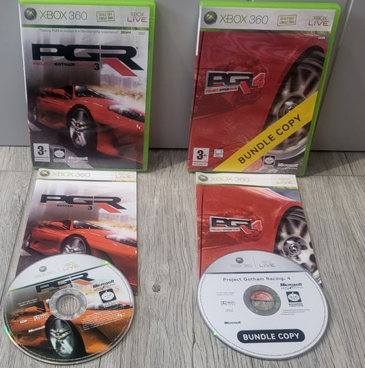 Project Gotham Racing 3 & 4 Microsoft Xbox 360