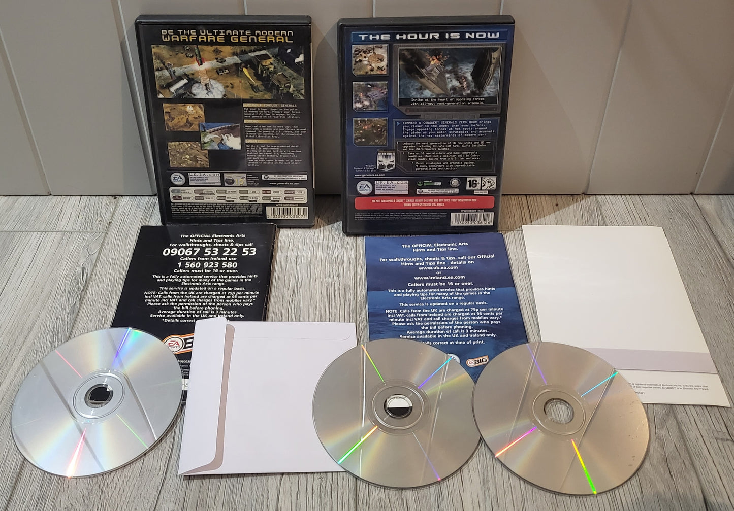 Command & Conquer Generals & Zero Hour Expansion Pack PC Game Bundle