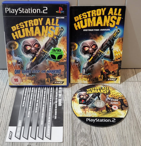 Destroy All Humans Sony PlayStation 2 (PS2) Game